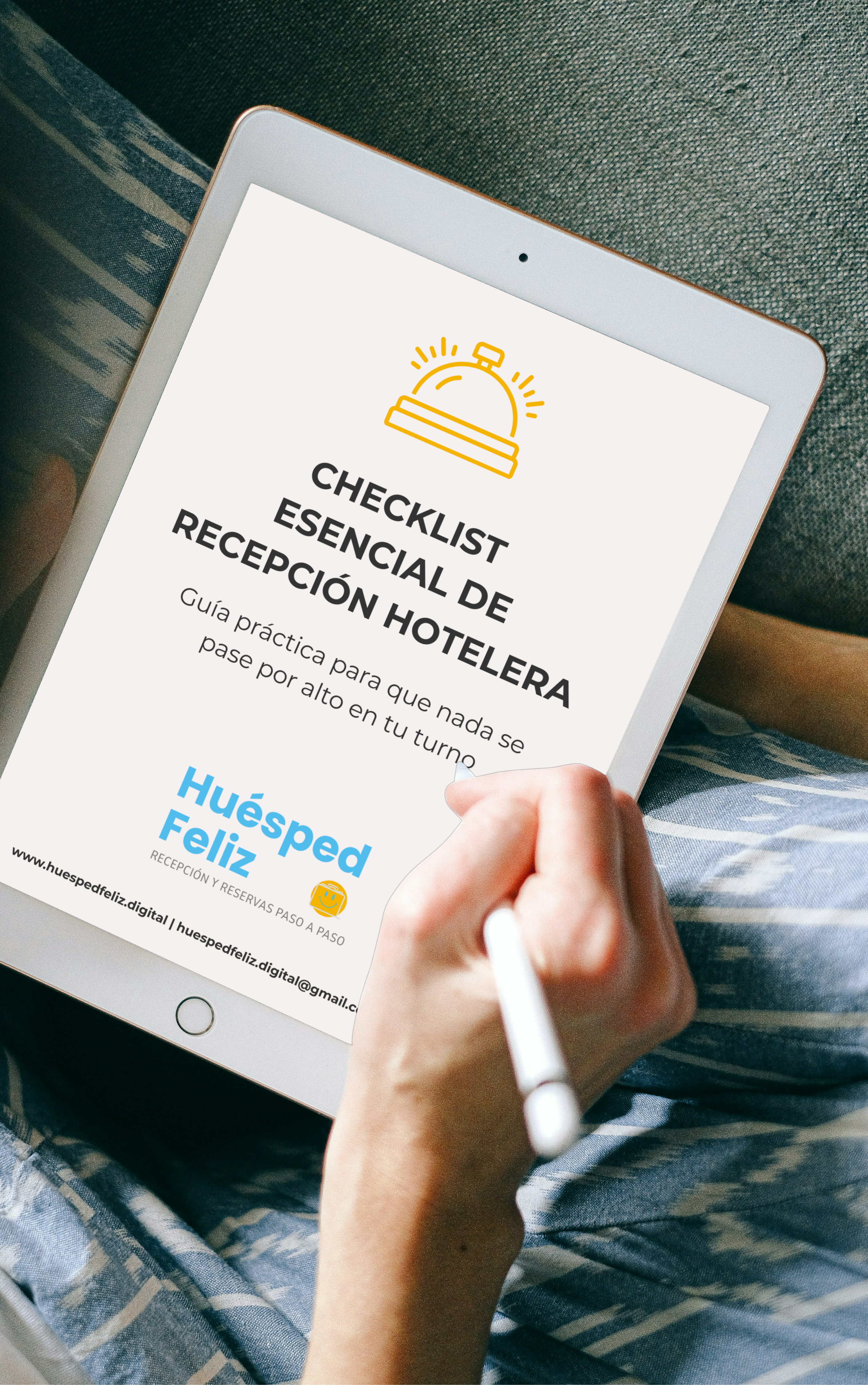 Checklist Diario de Recepción - Huésped Feliz